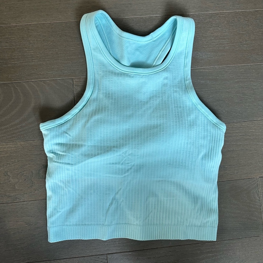 Lululemon Ebb to Street Cropped Racerback Tanktop